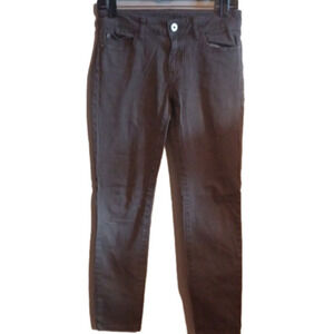 𝅺DL 1961 Margaux 28" insta sculpt skinny Farley Size 27, grey- green..